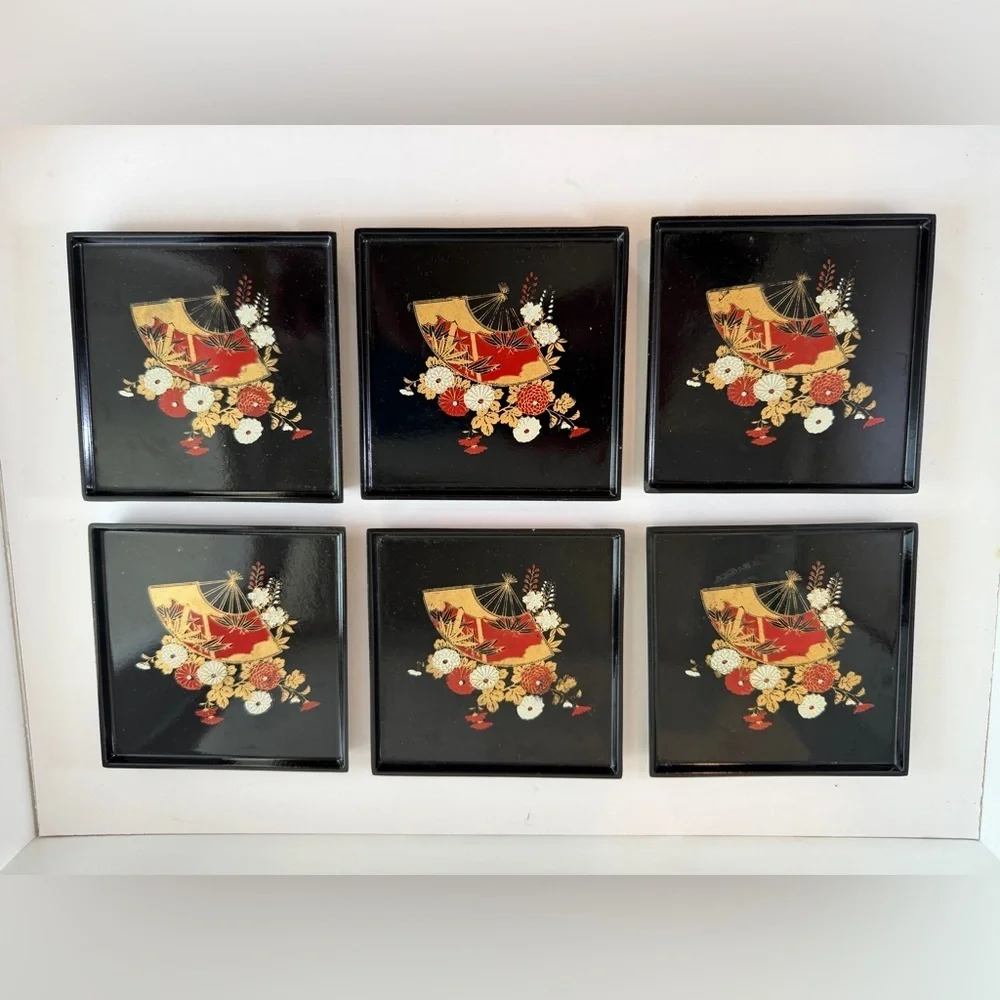 Otagiri Japan Coaster set of 6 in original box